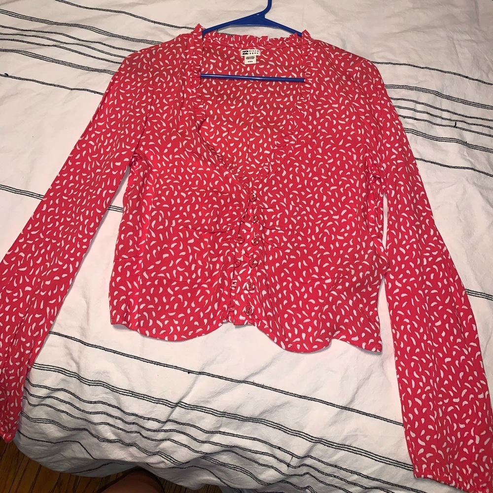 Billabong long sleeve womens top